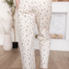 Beth White Floral Jeans