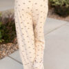 Bianca Cream Corduroy Bow Pants