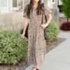 Bianca Leopard Print Dress