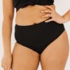 Black High-Waist Bottoms