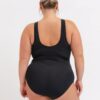 Black Knotted One-Piece