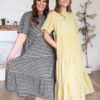 Blair Yellow Gingham Dress