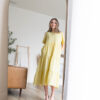 Blair Yellow Gingham Dress
