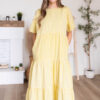 Blair Yellow Gingham Dress