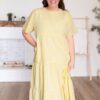 Blair Yellow Gingham Dress