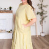 Blair Yellow Gingham Dress