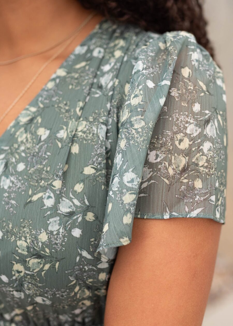 Blake Sage Floral Dress