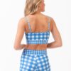 Blue Gingham Boy Short