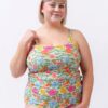Breezy Floral/ Flower Check Reversible Ultra High-Waist Bottom