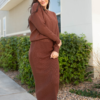 Brenna Walnut Skirt