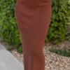 Brenna Walnut Skirt