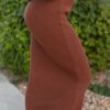 Brenna Walnut Skirt