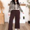 Briana Leopard Print Cardigan