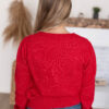 Briana Red Cardigan
