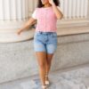Brianna Dusty Rose Sweater Vest