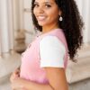 Brianna Dusty Rose Sweater Vest