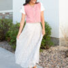 Brianna Dusty Rose Sweater Vest
