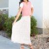 Brianna Dusty Rose Sweater Vest