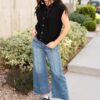 Bridget Black Button Down Sweater