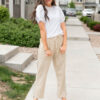 Brie White Puff Sleeve Top