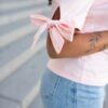 Brielle Pink Bow Top