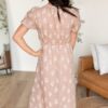 Britta Dusty Pink Floral Dress