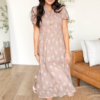 Britta Dusty Pink Floral Dress