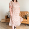 Britta Dusty Pink Floral Dress