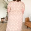 Britta Dusty Pink Floral Dress