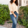 Brooklyn Natural Collared Top