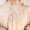 Brooklyn Natural Collared Top