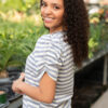 Brooklynn Blue Striped Top