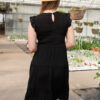 Brylee Black Smocked Dress