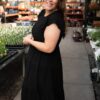 Brylee Black Smocked Dress