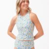 Calico High-Waist Bottom