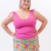 Breezy Floral Ultra High-Waist Skirt w/ Bottoms