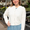 Taytum White Long Sleeve Cardigan