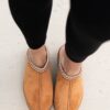 Brixley Tan Suede Clog