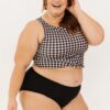 Black High-Waist Bottoms