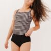 Black High-Waist Bottoms