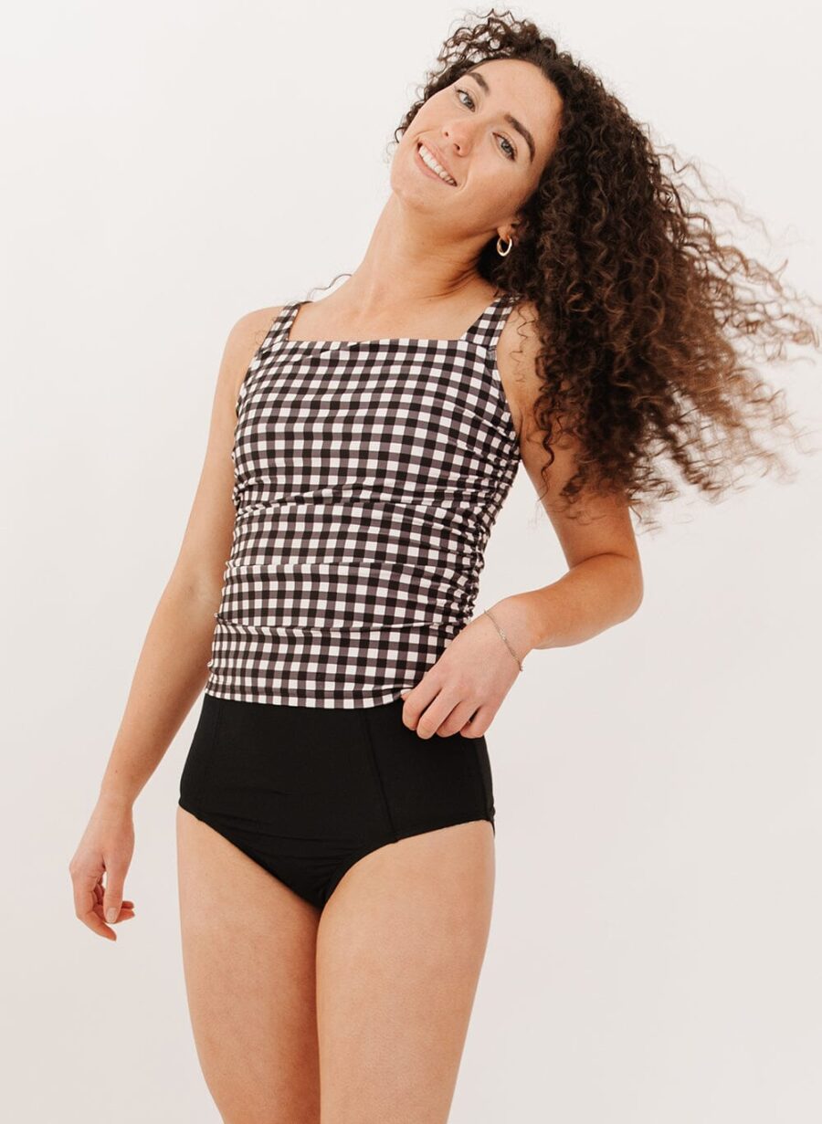 Black High-Waist Bottoms