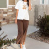 Mikaela Brown Corduroy Pants