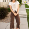 Mikaela Brown Corduroy Pants