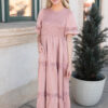 Millie Blush Smocked Dress