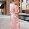 Millie Blush Smocked Little Girl Dress