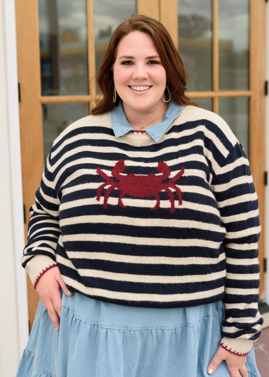Millie Striped Pattern Sweater