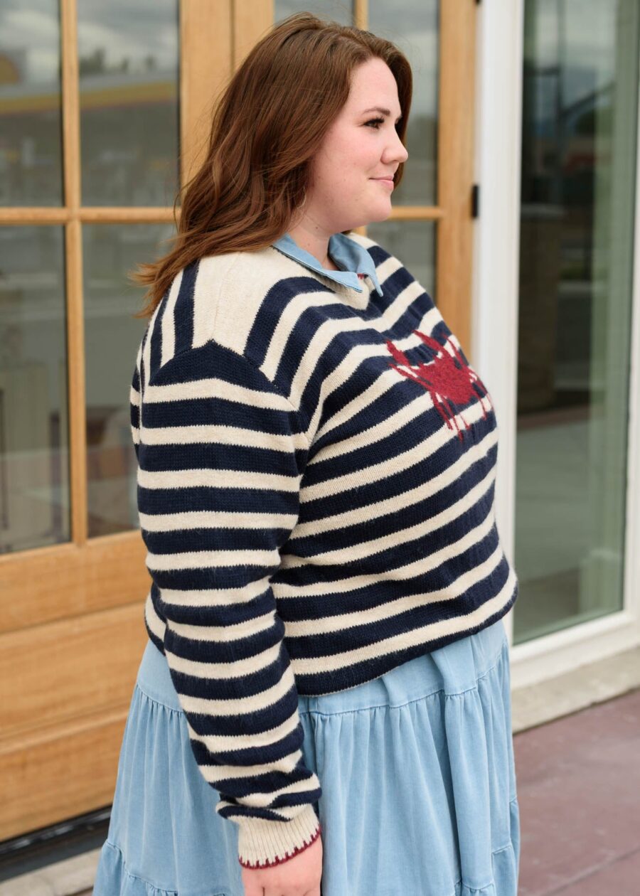 Millie Striped Pattern Sweater