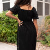 Misty Black Lace Dress