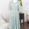 Molly Green Stripe Dress