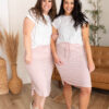 Nicole White Cap Sleeve Top
